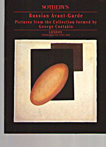 Sothebys April 1990 Costakis Collection Russian Avant-Garde
