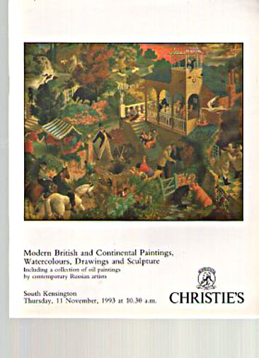 Christies 1993 Russian, British & Continental Paintings