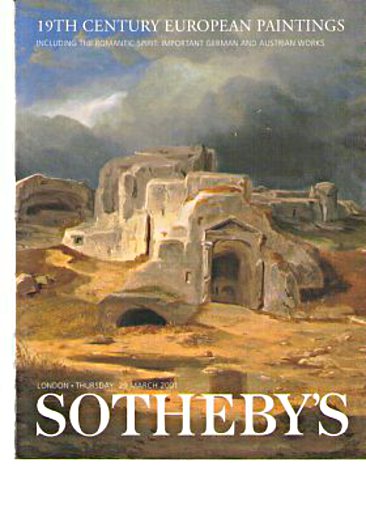 Sothebys March 2001 19th Century European Paintings
