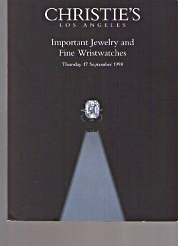 Christies 1998 Important Jewelry & Fine Wristwatches