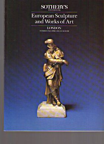 Sothebys 1985 European Sculpture and Works of Art