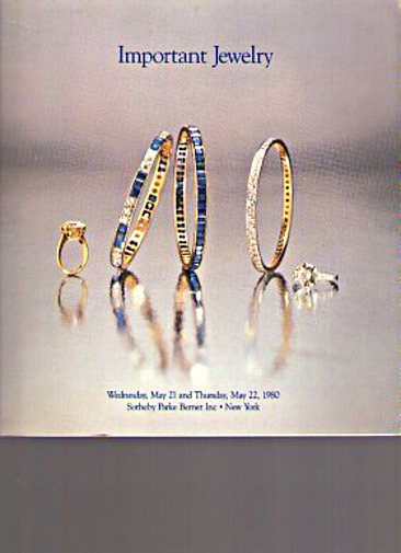 Sothebys 1980 Important Jewelry