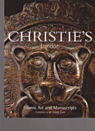 Christies October 2000 Islamic Art & Manuscripts (Digital Only)