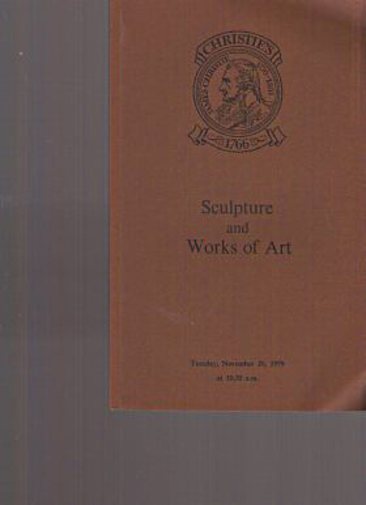 Christies 1979 Sculpture & Works of Art