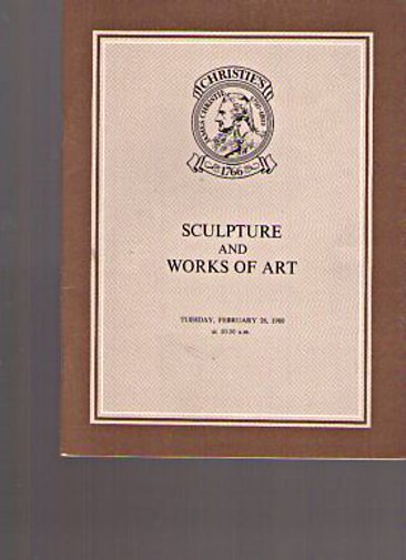 Christies 1980 Sculpture & Works of Art