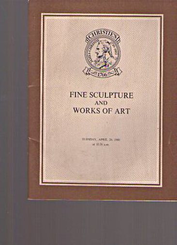 Christies 1980 Fine Sculpture & Works of Art