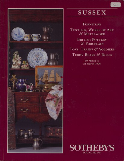 Sothebys 1996 Furniture, Textiles, Works of Art & Metalwork
