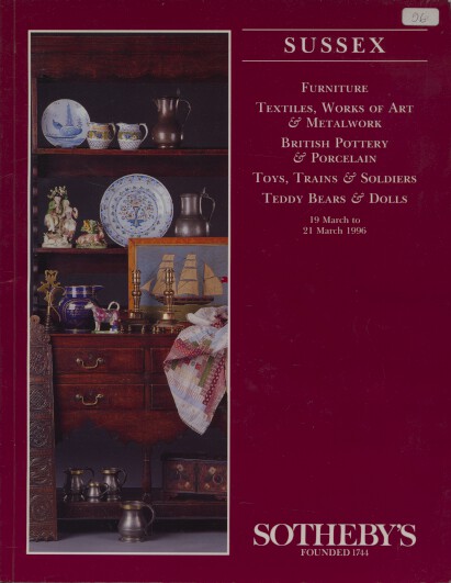 Sothebys 1996 Furniture, Textiles, Works of Art & Metalwork