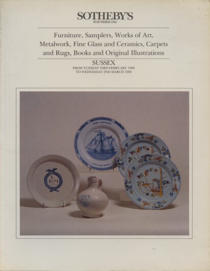 Sothebys 1988 Furniture, Samplers, Metalwork, Works of Art