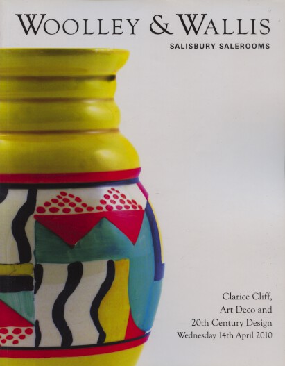 Woolley & Wallis 2010 Clarice Cliff, Art Deco, 20th C Design