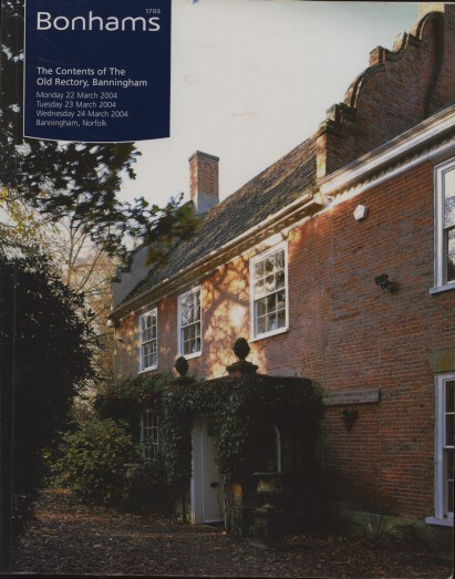 Bonhams 2004 The Contents of The Old Rectory, Banningham - Click Image to Close