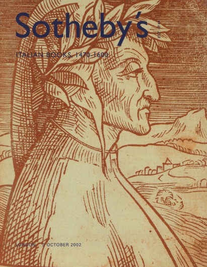 Sothebys 2002 Italian Books, 1470-1600