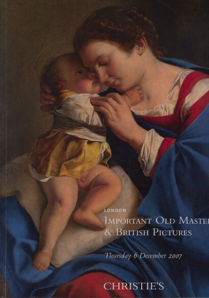 Christies 2007 Important Old Master & British Pictures - Click Image to Close