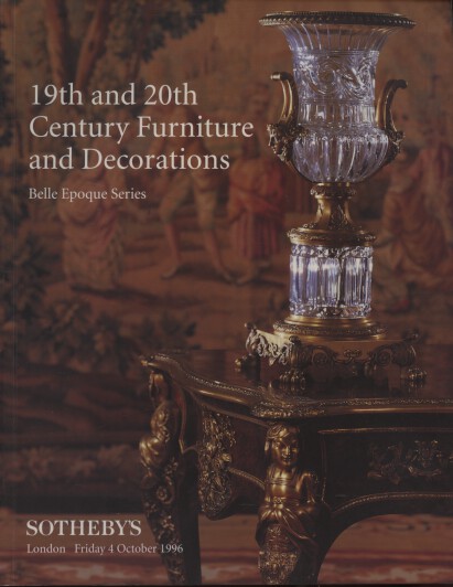 Sothebys 1996 19th & 20th Century Furniture and Decorations