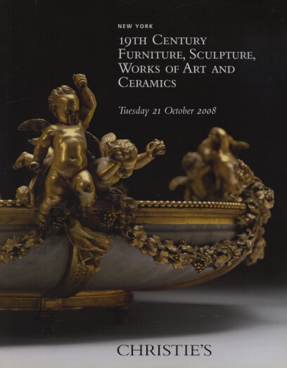 Christies October 2008 19thC Furniture, Sculpture, Works of Art, Ceramic