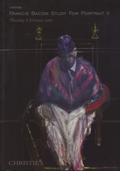Christies 2007 Francis Bacon Study for Portrait II