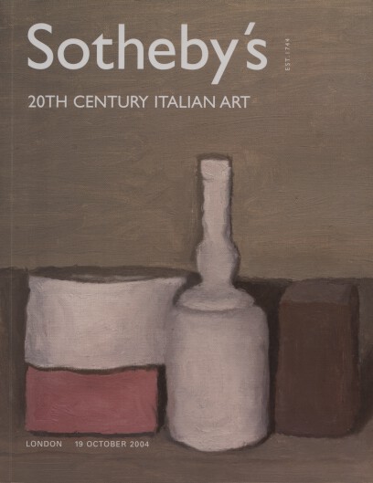 Sothebys 2004 20th Century Italian Art & Libero Grande Collection