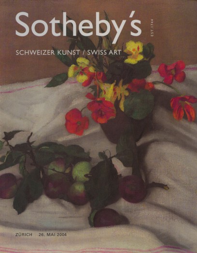 Sothebys 2004 Swiss Art