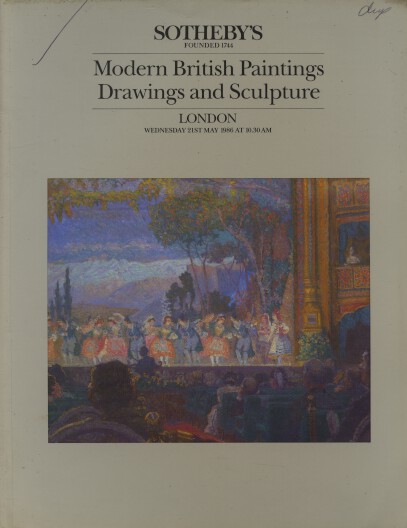 Sothebys May 1986 Modern British Paintings, Drawings and Sculpture