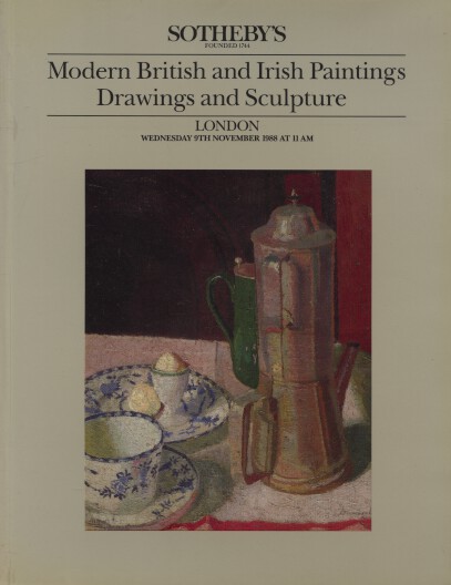Sothebys November 1988 Modern British and Irish Paintings, Drawings & Sculpture
