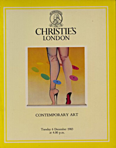 Christies December 1983 Contemporary Art
