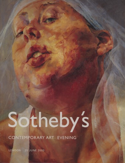 Sothebys June 2003 Contemporary Art