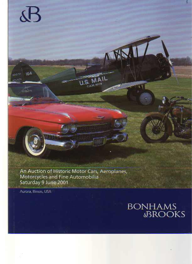 Bonhams & Brooks 2001 Historic Motor Cars, Aeroplanes, & Bikes - Click Image to Close