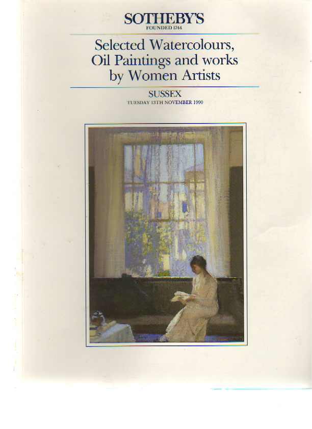 Sothebys Nov 1990 Selected Watercolours, Paintings by Women (Digital only)
