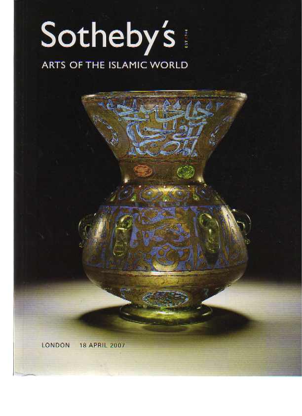 Sotheby’s 2007 Arts of the Islamic World