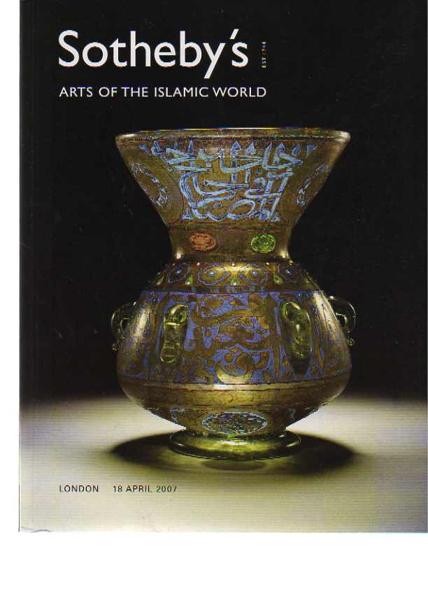 Sotheby’s 2007 Arts of the Islamic World - Click Image to Close