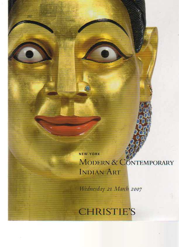 Christie’s 2007 Modern & Contemporary Indian Art
