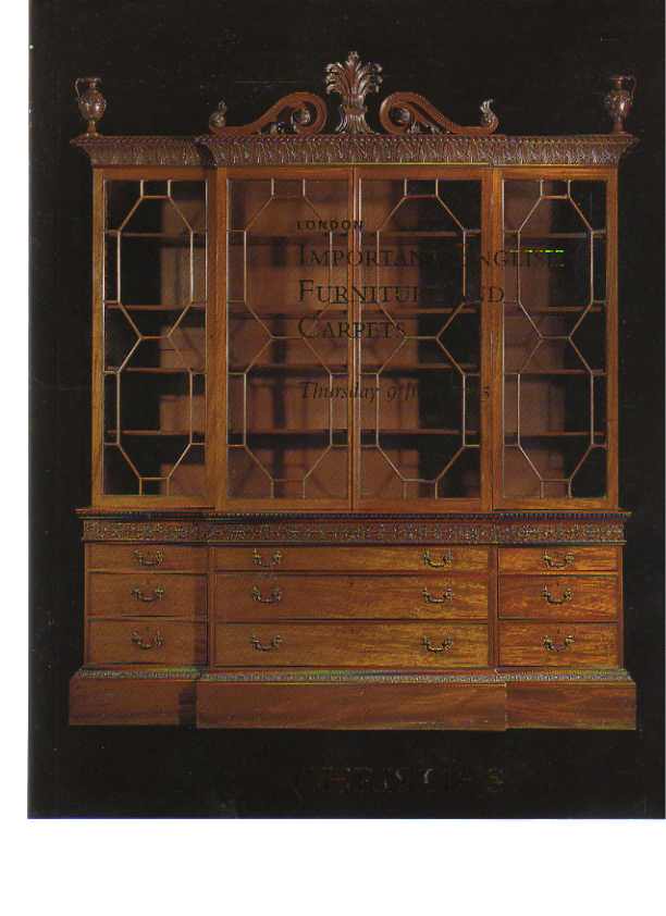 Christies June 2005 Important English Furniture & Carpets - Click Image to Close