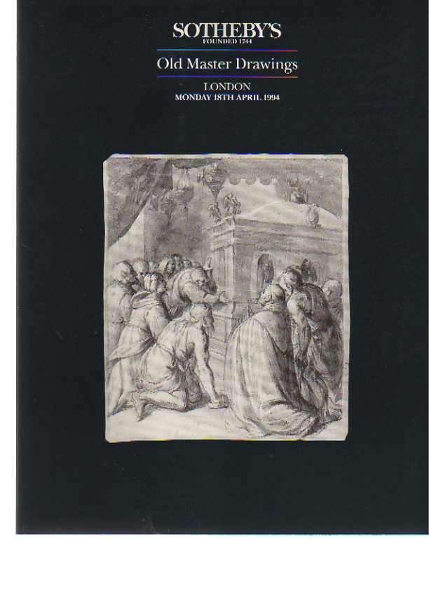 Sothebys April 1994 Old Master Drawings (Digital Only) - Click Image to Close