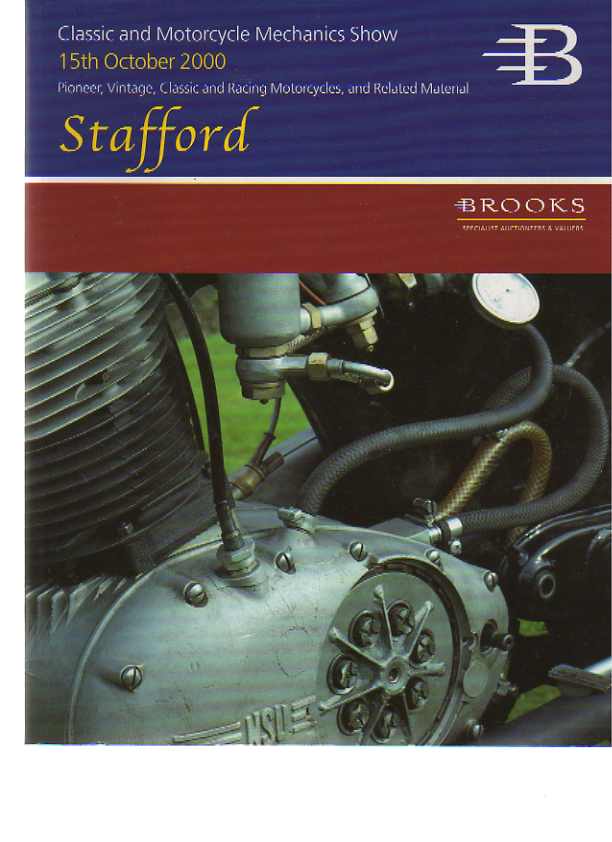 Brooks 2000 Classic & Motorcycle Mechanics Show