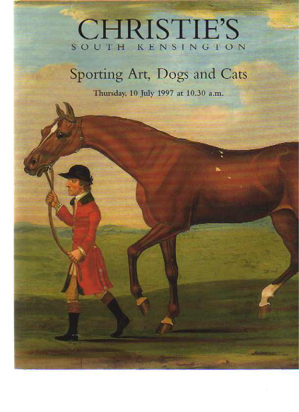 Christies 1997 Sporting Art, Dogs and Cats - Click Image to Close