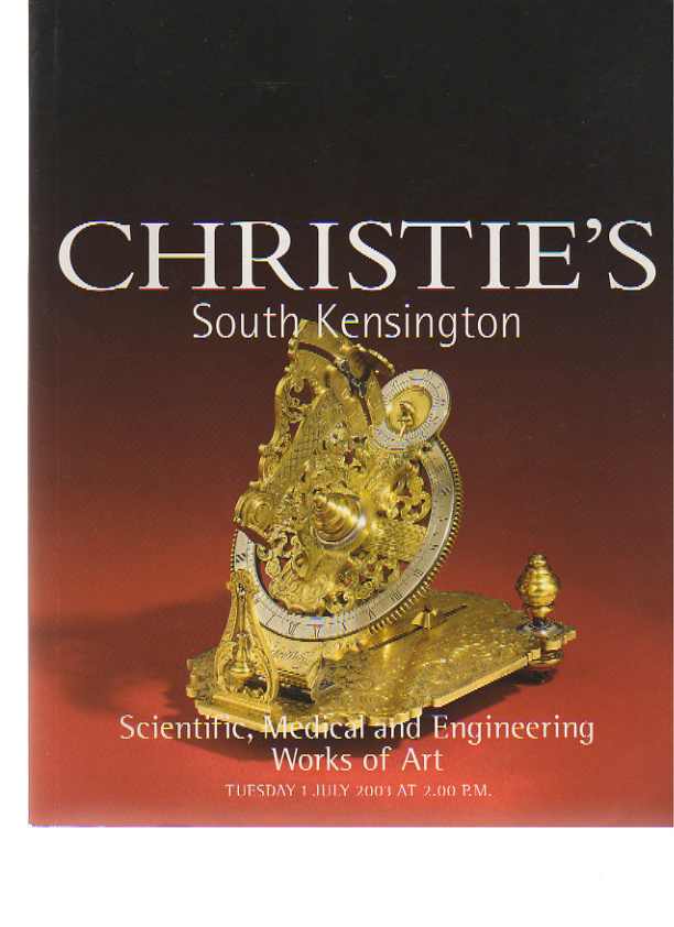 Christies 2003 Scientific, Medical & Engineering Works of Art
