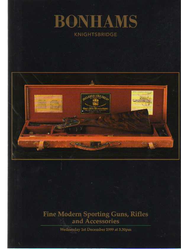 Bonhams 1999 Fine Modern Sporting Guns, Rifles and Accessories - Click Image to Close