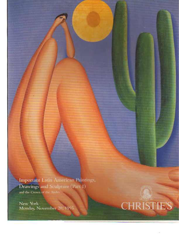 Christies Nov 1995 Latin American Paintings, Drawings & Sculpture (Digital Only)