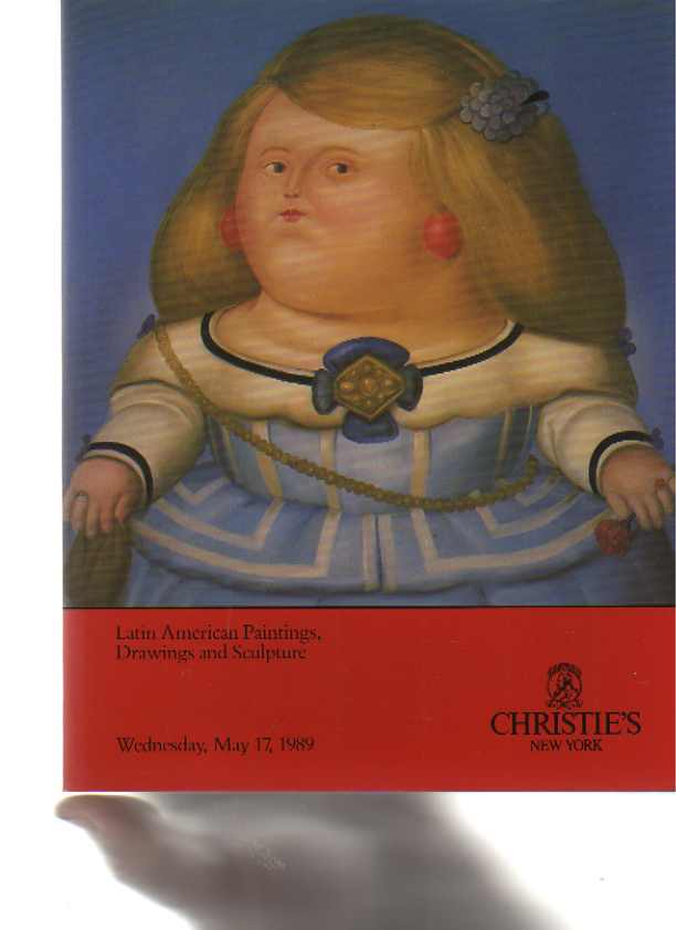 Christies 1989 Latin American Paintings, Drawings & Sculpture - Click Image to Close