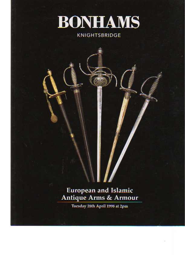 Bonhams 1998 European & Islamic Antique Arms & Armour - Click Image to Close