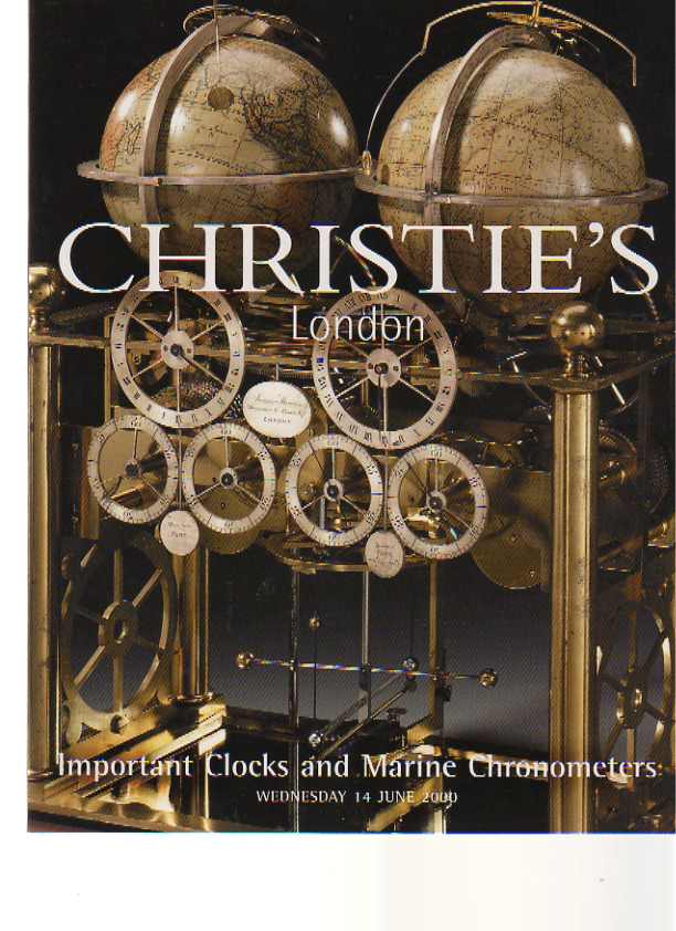 Christies 2000 Important Clocks & Marine Chronometers