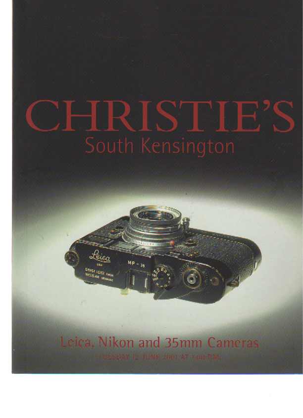 Christies 2001 Leica, Nikon & 35mm Cameras
