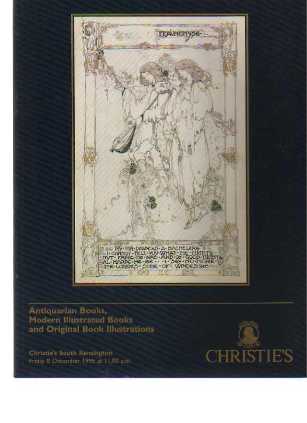 Christies 1995 Ilustrated Books, Original Book Illustrations,