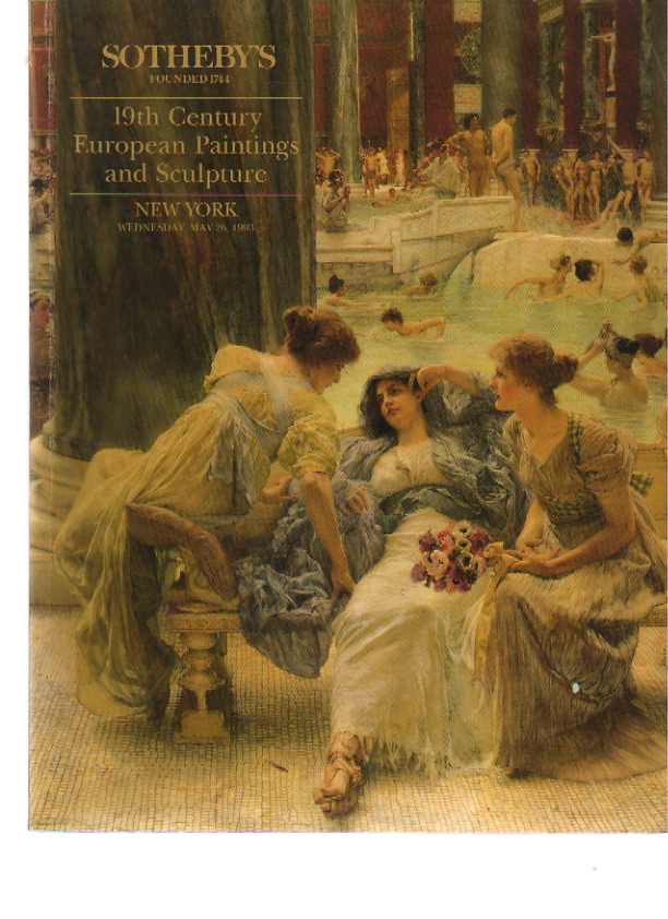 Sothebys 1993 19th Century European Paintings and Sculpture