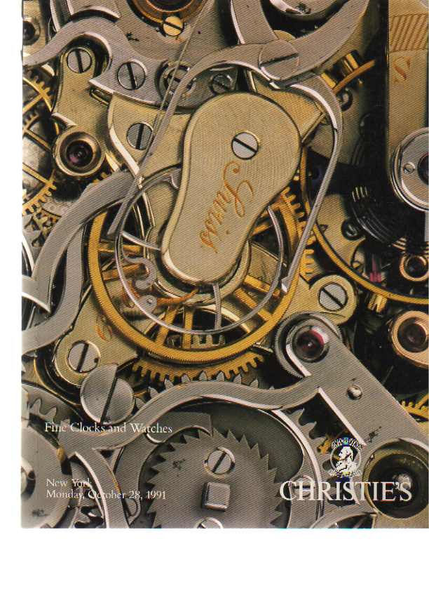 Christies 1991 Fine Clocks & Watches