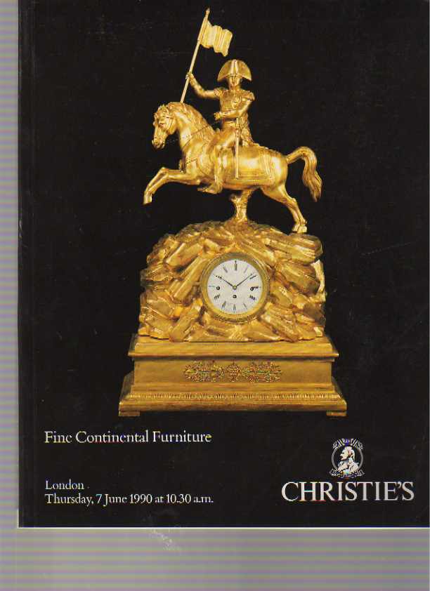 Christies 1990 Fine Continental Furniture
