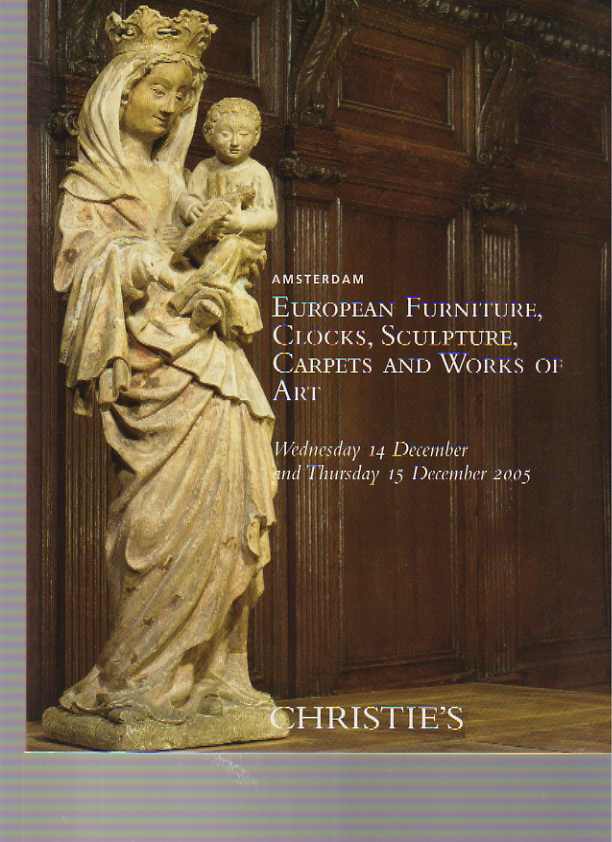 Christies 2005 European Furniture Clocks Works of Art