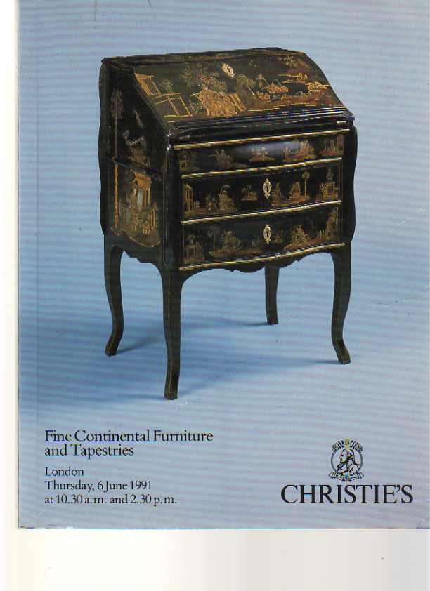 Christies 1991 Fine Continental Furniture & Tapestries