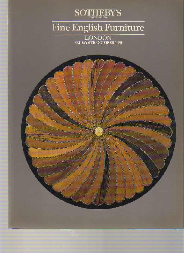Sothebys October 1989 Fine English Furniture (Digital only)