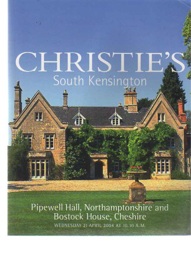 Christies 2004 Pipewell Hall & Bostock House